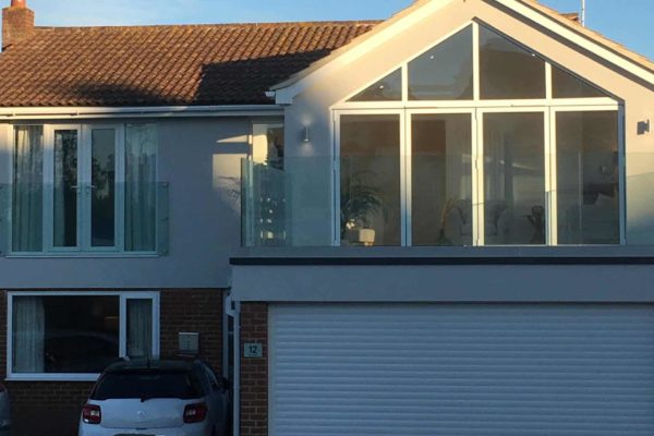 BMC Builders built extension garage balcony